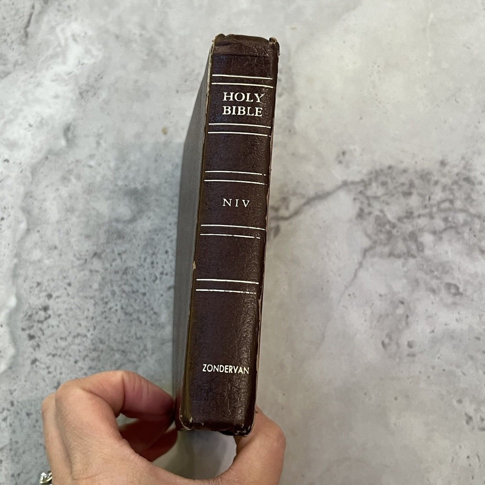 Zondervan NIV Holy Bible 1978 New International Version Brown Compact Vintage